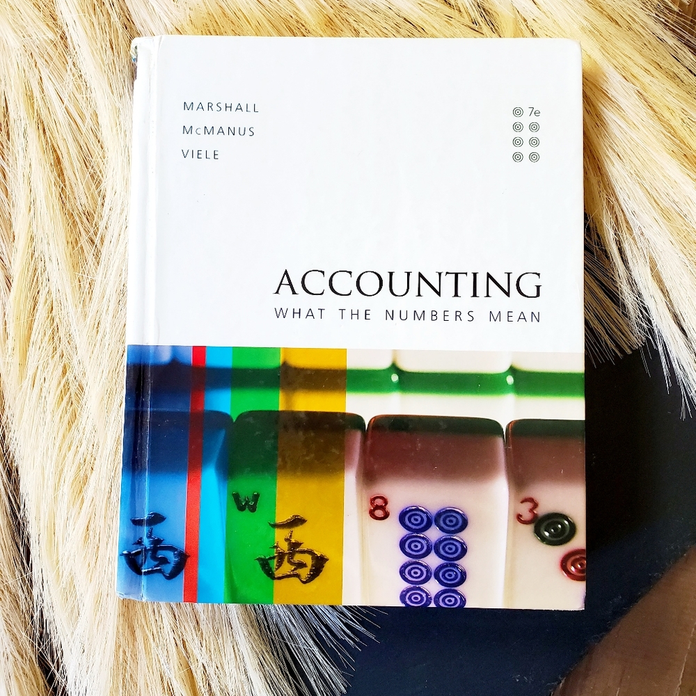 Accounting What the Numbers Mean by Marshall Mcmanus Viele Book